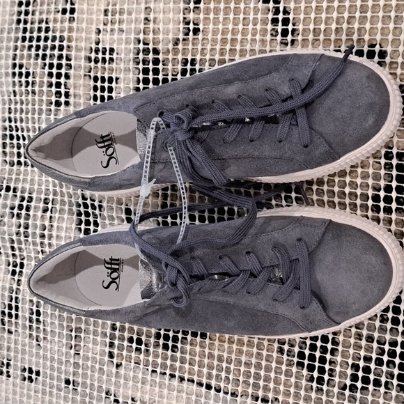 Sofft Fianna Washed Indigo/Steel Sneakers - Picture 3 of 13